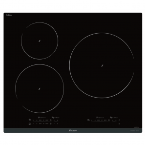 Plaque mixte Sauter SPI9602BM - Table de cuisson mixte induction et gaz - 4  plaques de cuisson - Niche - largeur : 56 cm - profondeur : 49 cm - noir